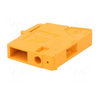 Splice terminal: transformer | ways: 1 | 0.2÷6mm2 | orange | 690V | 38A