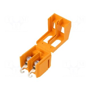 Splice terminal: transformer | ways: 2 | 0.75÷2.5mm2 | orange | 800V