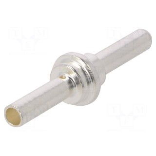 Contact | male | silver plated | 10mm2 | 8AWG | power contact | crimped