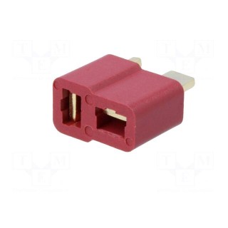 Plug | DC supply | AM-1015 | female | PIN: 2 | for cable | soldered | 25A