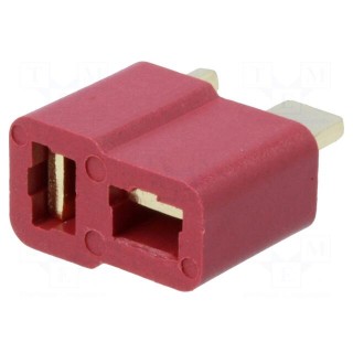 Plug | DC supply | AM-1015 | female | PIN: 2 | for cable | soldered | 25A