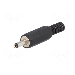 Plug | DC supply | female | 3.4/1.3mm | 3.4mm | 1.3mm | for cable | 9mm