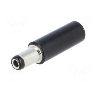 Plug | DC supply | female | 5.5/2.5mm | 5.5mm | 2.5mm | for cable | 9.5mm
