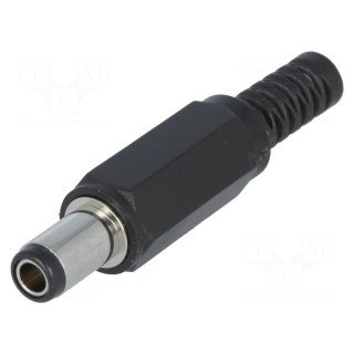 Plug | DC supply | female | 5.5/2.8mm | 5.5mm | 2.8mm | for cable | 9mm
