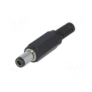 Plug | DC supply | female | 5.5/2.8mm | 5.5mm | 2.8mm | for cable | 9mm