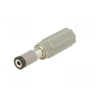 Plug | DC supply | female | 6/1.98mm | for cable | soldering | 3A | 34VDC