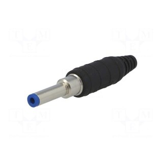 Plug | DC supply | female | for cable | soldering | 11A | 3.2÷3.8mm