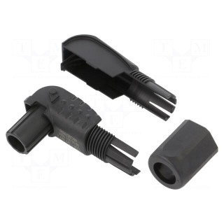 Plug | DC supply | Han® S,Han® S 120 | female | PIN: 1 | w/o contacts