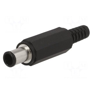 Plug | DC supply | male | 6,5/4,3/1,4mm | 6.5mm | 4.3mm | for cable | 2A