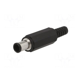 Plug | DC supply | male | 6,5/4,3/1,4mm | 6.5mm | 4.3mm | for cable | 2A
