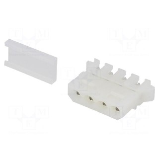 Plug | wire-board | female | PIN: 4 | for cable | IDC | 6A | 250VDC | 5.08mm