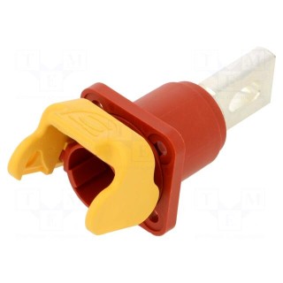 Socket | DC supply | Han® S,Han® S 120 | male | PIN: 1 | swivel | screw