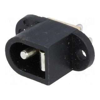 Socket | DC supply | male | 5.5/2.1mm | 5.5mm | 2.1mm | soldering