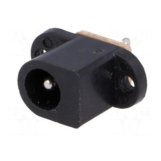 Socket | DC supply | male | 5,5/2,1mm | 5.5mm | 2.1mm | soldering