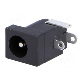 Socket | DC supply | male | 5,5/2,1mm | 5.5mm | 2.1mm | soldering | 5A