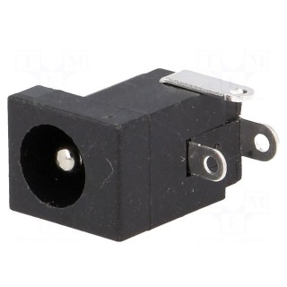 Socket | DC supply | male | 5,5/2,5mm | 5.5mm | 2.5mm | soldering | 5A