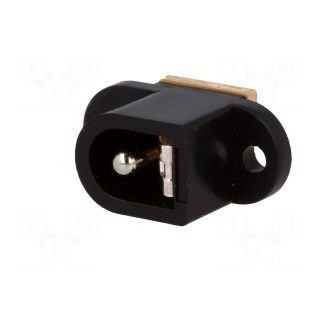 Socket | DC supply | male | 5,5/2,5mm | 5.5mm | 2.5mm | soldering | 5A
