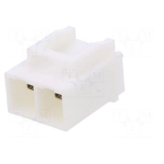 Socket | wire-board | male | PIN: 2 | on PCBs | Plating: tinned | 6.2mm
