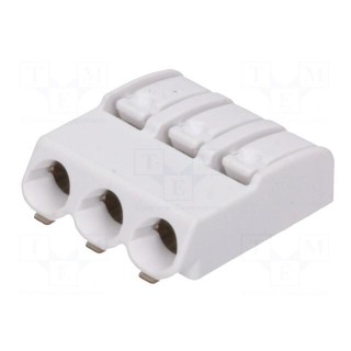 Connector: plug-in | 2060 | 4mm | ways: 3 | 24AWG÷18AWG | 0.2÷0.75mm2