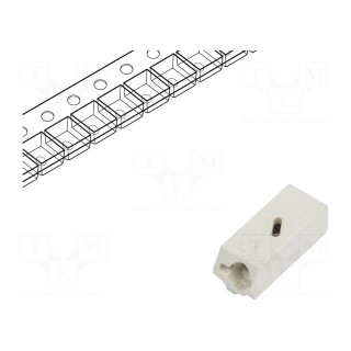 Connector: plug-in | DG2003 | 6mm | ways: 1 | 0.5÷1.5mm2 | 10A | SMT | 200V