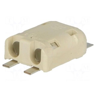 Connector: plug-in | Poke-In | 4mm | ways: 2 | 22AWG÷18AWG | 4A | SMT