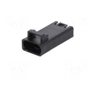 Plug | Connector: wire-wire | FLH | PIN: 2 | male | Type: w/o contacts