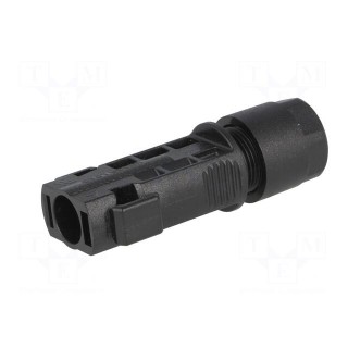 Connector: solar | male | 4÷6mm2 | with contacts | crimped | SolarSpec
