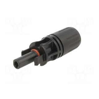 Connector: solar | male + female | straight | 6÷10mm2 | with contacts