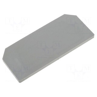 Bottom compenstaion plate | grey | polyamide | UKK5