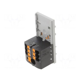 Splice terminal: distribution block | 2.5mm2,6mm2 | ways: 1 | black