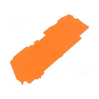 End plate | orange | 2106