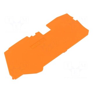 End plate | orange | 2110