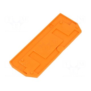 End/partition plate | Application: 283-9 | orange