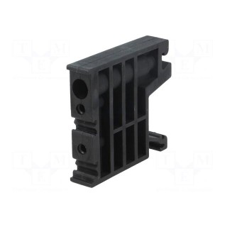 Holder | Application: ZUG | black | Width: 10mm | polyamide | TS35
