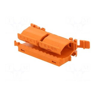 Mounting adapter | orange | 222 | TS35
