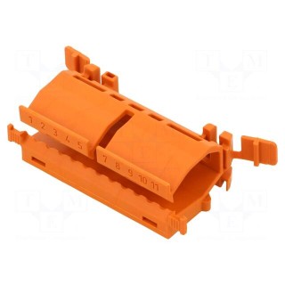Mounting adapter | orange | 222 | TS35