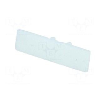 Protection | white | Width: 5mm | polyamide | -25÷100°C | ZG-G2.5