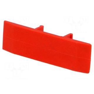 Protection | red | Width: 10mm | polyamide | -25÷120°C | UL94V-0 | ZUG-10