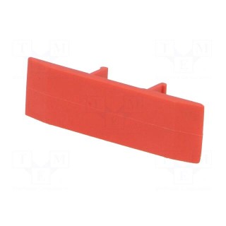 Protection | red | Width: 10mm | polyamide | -25÷120°C | UL94V-0 | ZUG-10
