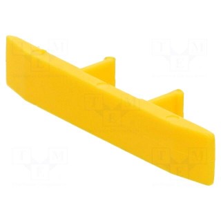 Protection | yellow | Width: 6.4mm | polyamide | -25÷120°C | UL94V-0