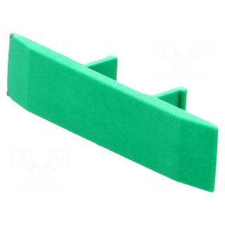 Protection | green | Width: 8.2mm | polyamide | -25÷120°C | UL94V-0