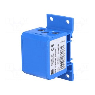 Splice terminal: distribution block | 2.5÷70mm2 | ways: 1 | blue