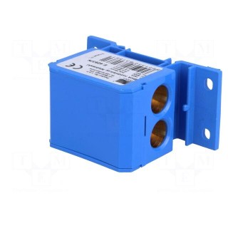 Splice terminal: distribution block | 2.5÷70mm2 | ways: 1 | blue