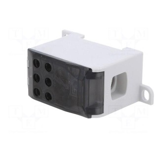 Splice terminal: distribution block | ways: 1 | terminals: 7 | OJL