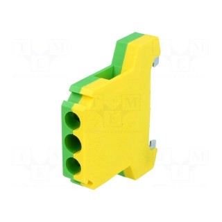 Splice terminal: rail | 1.5÷10mm2 | ways: 1 | terminals: 2 | Width: 10mm