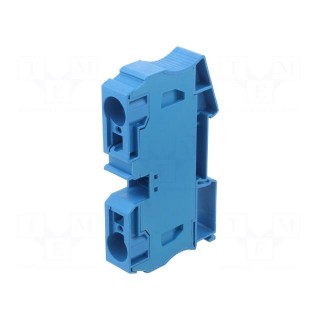 Splice terminal: rail | 2.5÷35mm2 | ways: 1 | terminals: 2 | blue | ST