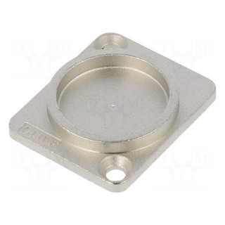 Protection cap | countersunk screw hole | silver | metal | D: 3mm