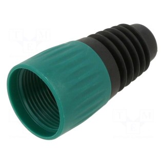 Strain relief | green | 3.5÷8mm | RAMP