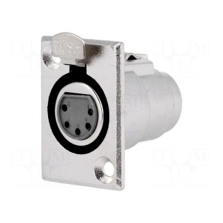 Socket | XLR | female | PIN: 5 | soldering | XLR standard