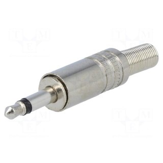 Plug | Jack 3,5mm | male | mono | ways: 2 | straight | for cable